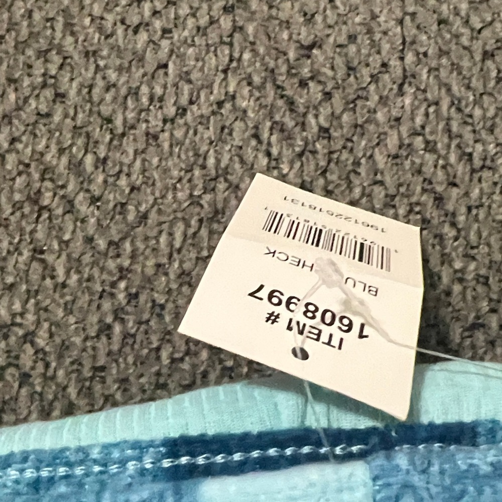 Eddie Bauer Women's Blue Waffle Fleece Sleep Set - Picture 2 of 2